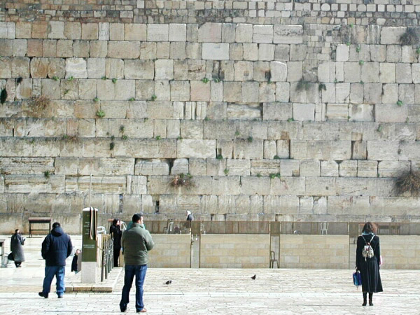 12. Februar 2005, 10.55.30 JERUSALEM KLAGEMAUER